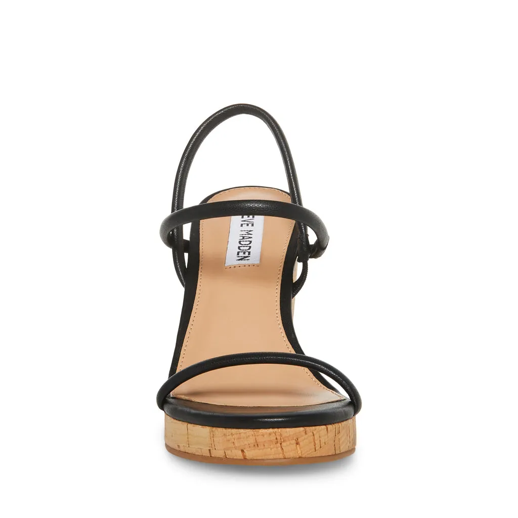 Udell-C Sandal BLACK LEATHER