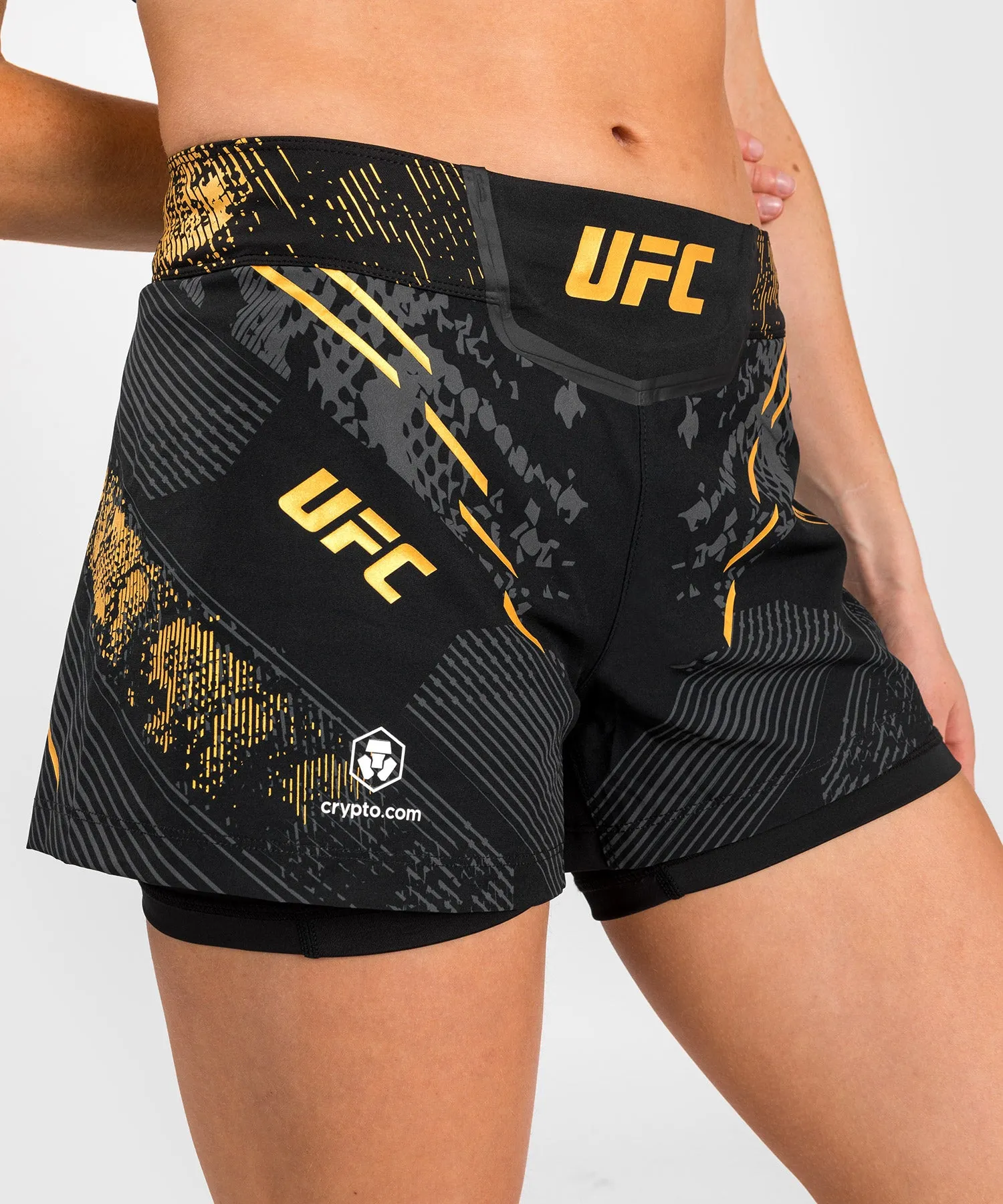 Venum UFC Adrenaline Champion Authentic Fight Night Womens Shorts