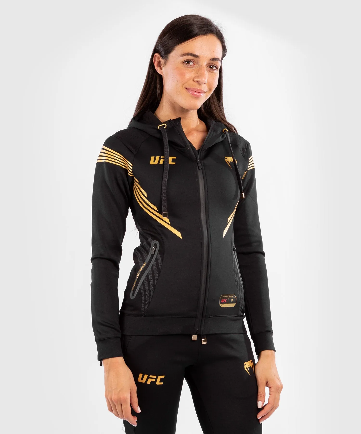 Optimized Title: Champion UFC Venum Womens Authentic Fight Night Walkout Hoodie