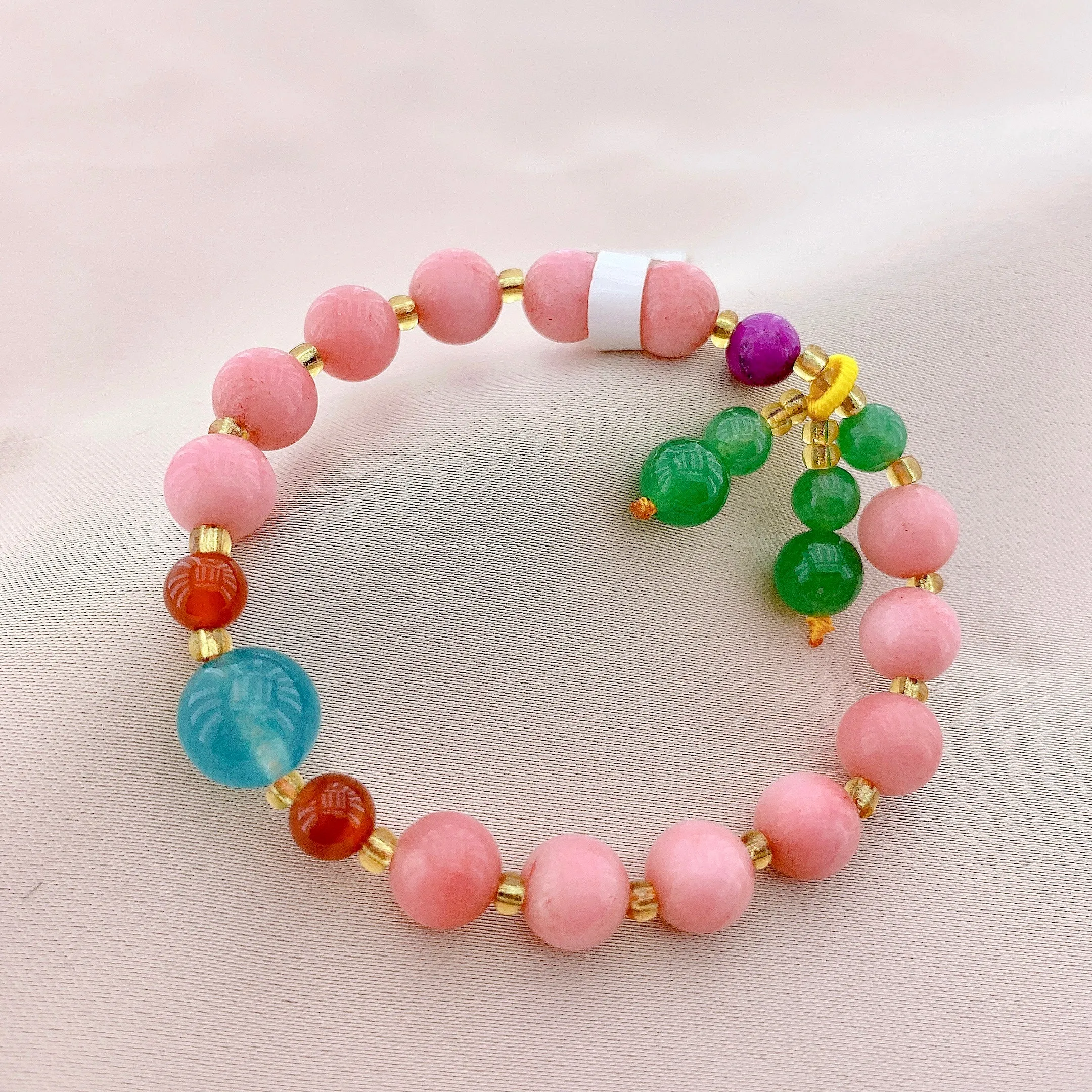 Women's Fashion Beads Gemstone Bracelet