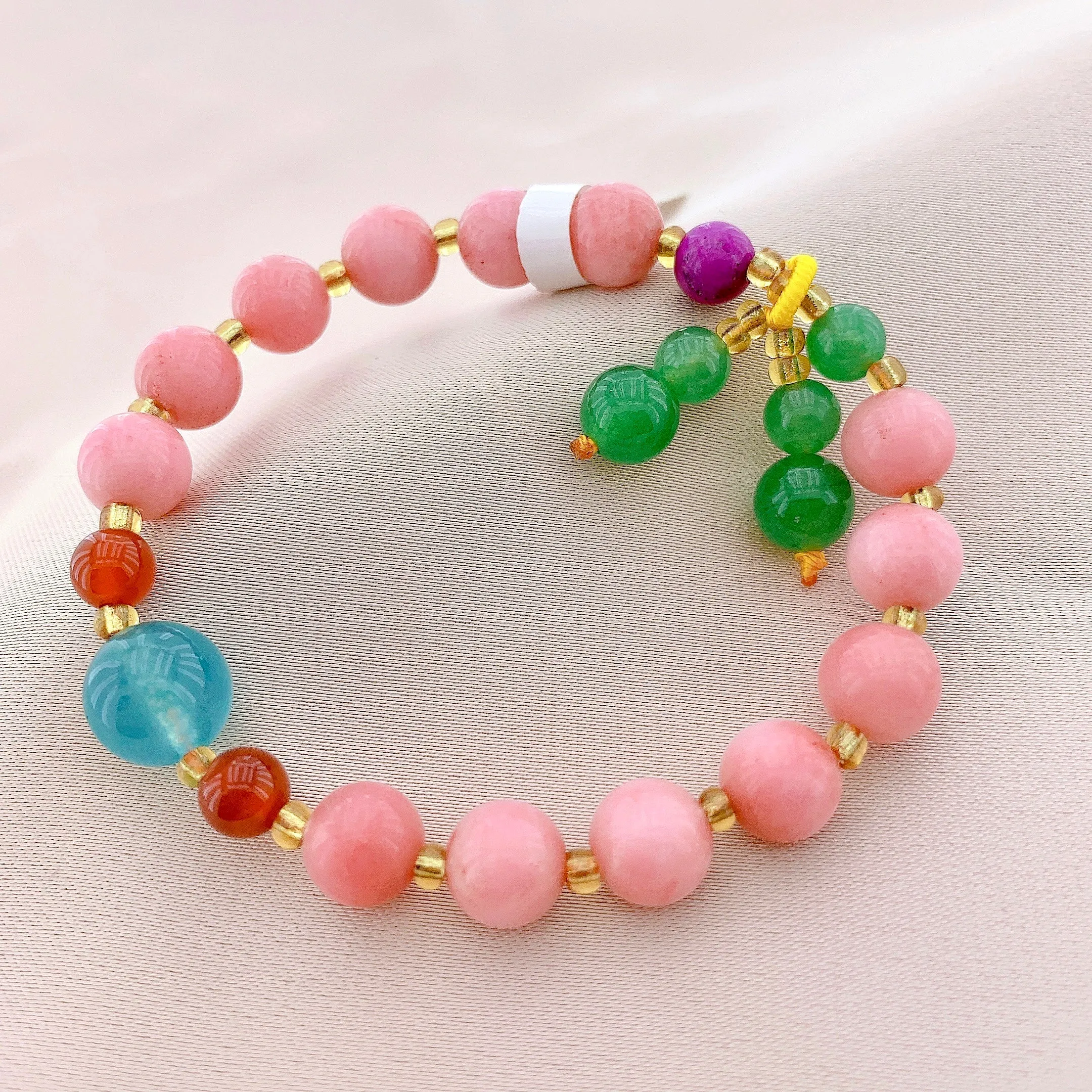 Women's Fashion Beads Gemstone Bracelet