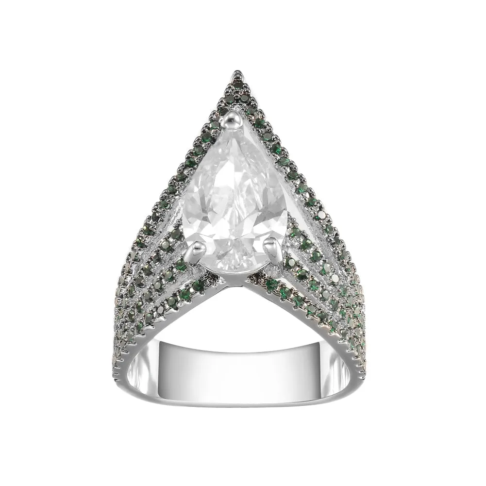 Women's Fashion CZ Ring