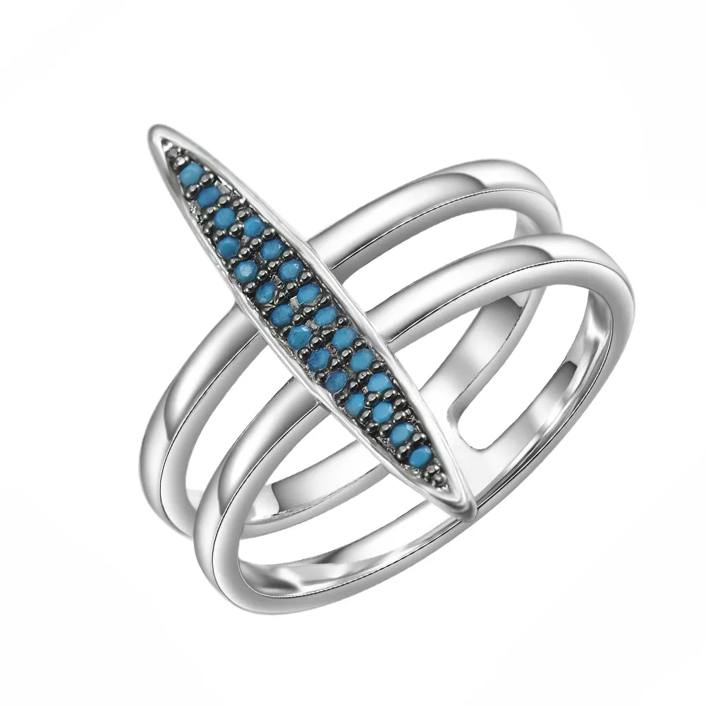 Women's Fashion CZ Ring