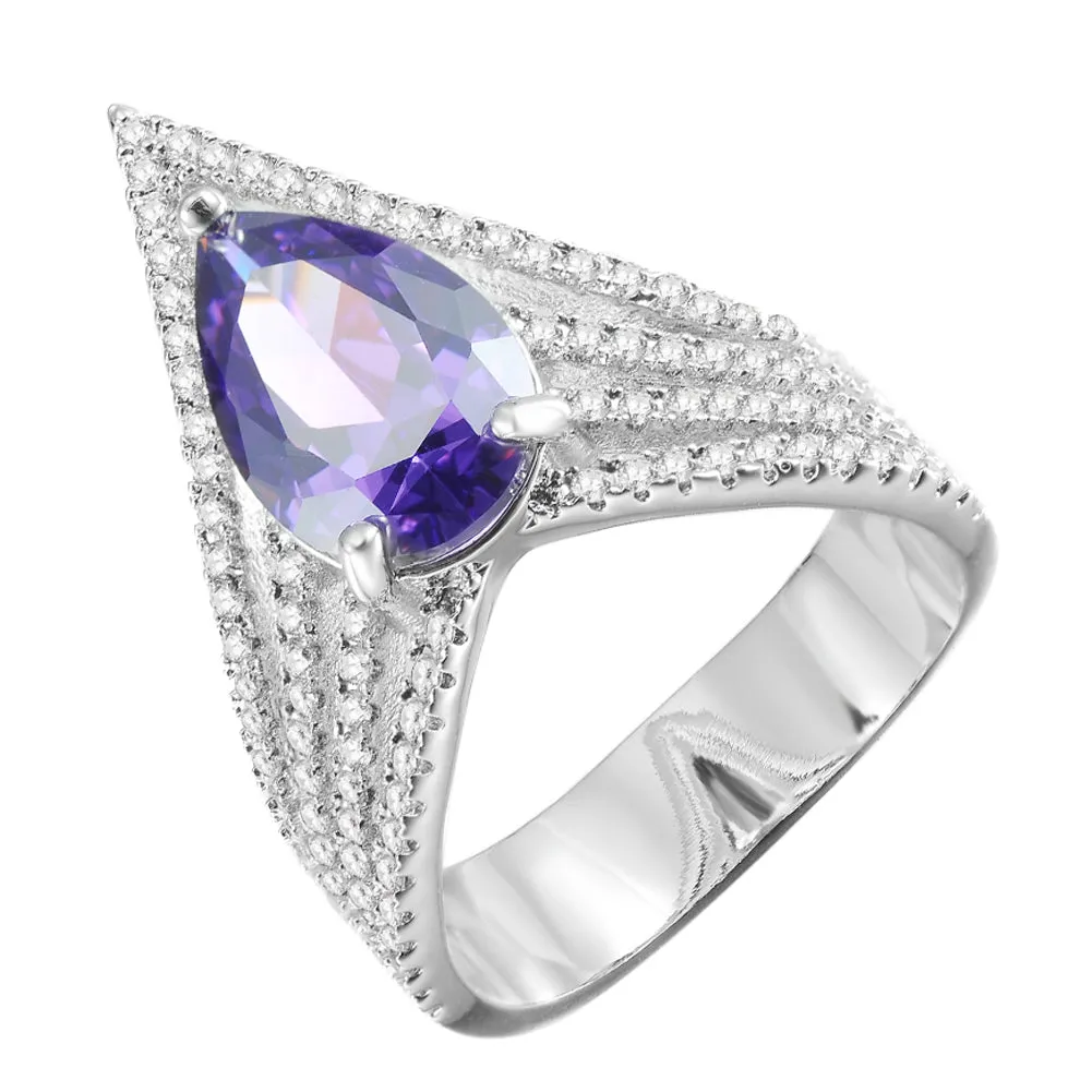 Women's Fashion CZ Ring