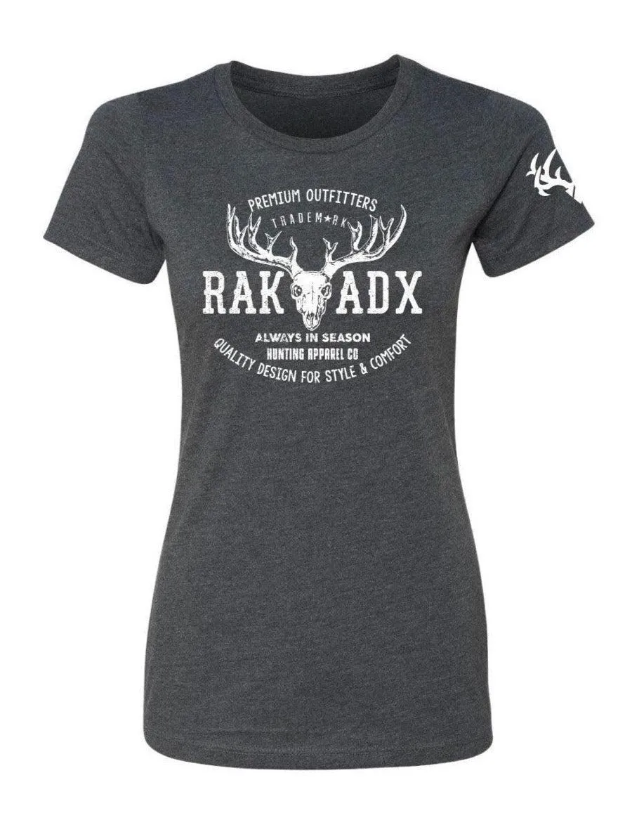 Womens Old Skull RakAdx Tee